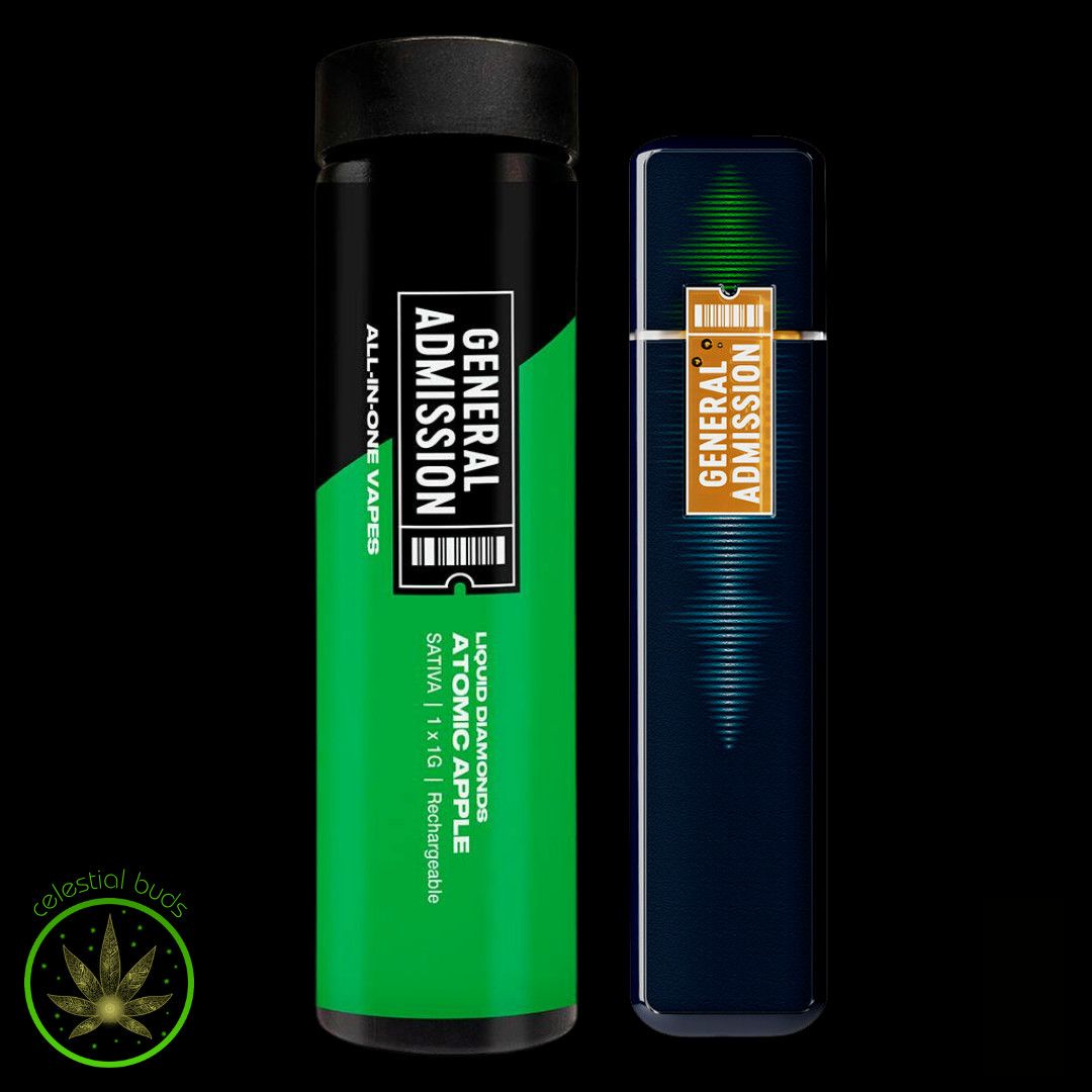Atomic Apple Liquid Diamond Rechargeable, General Admission (1g) DVP