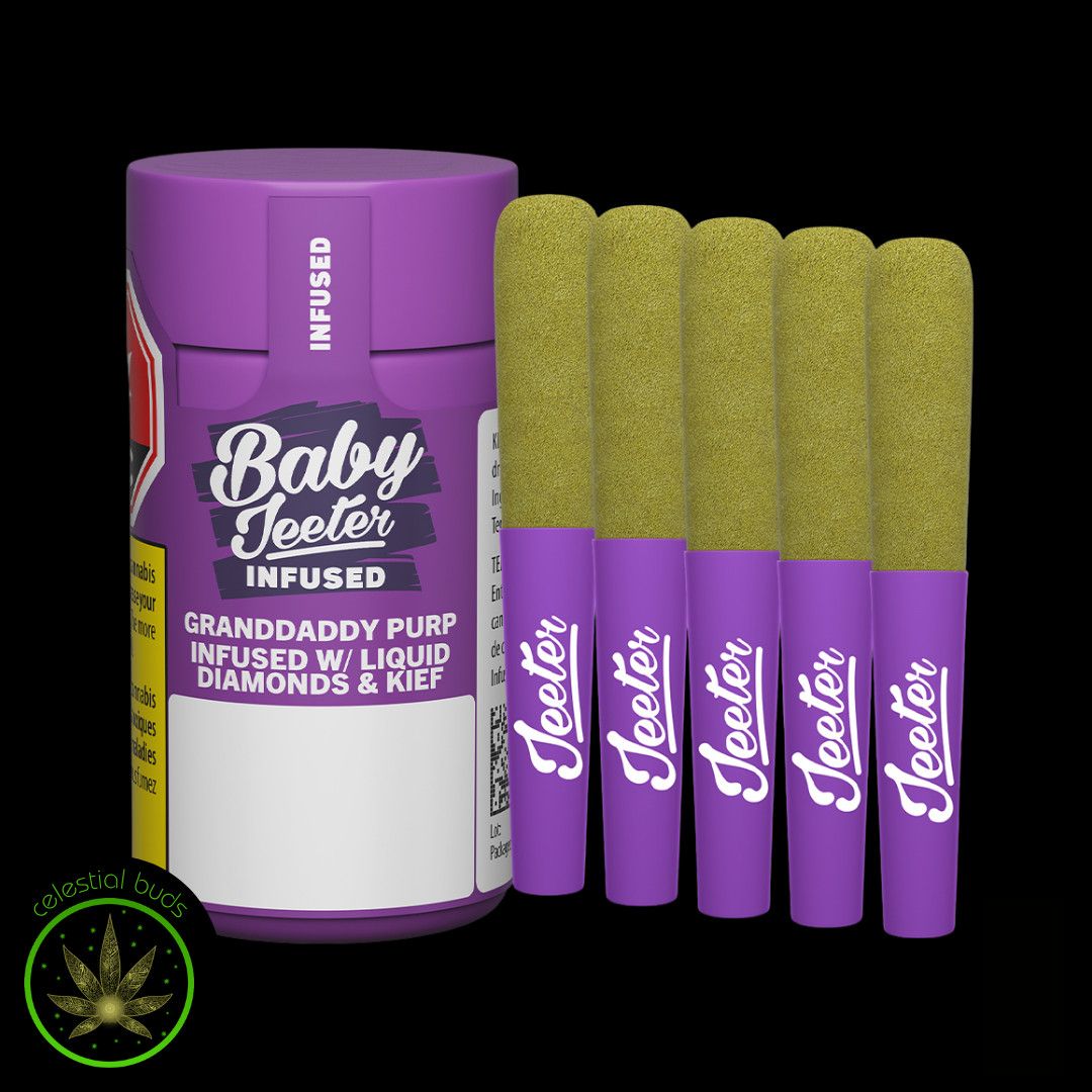 Granddaddy Purp, Jeeter (5x0.5g) Infused Pre-Rolls
