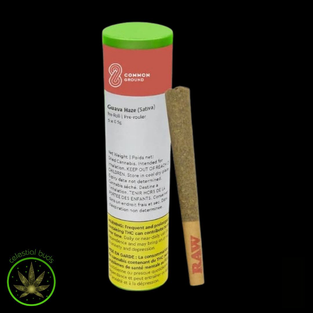 Guava Haze, Common Ground (5x0.5g) Pre-Rolls