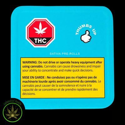 Sativa (RS), Thumbs Up (10x0.5g) Pre-Rolls