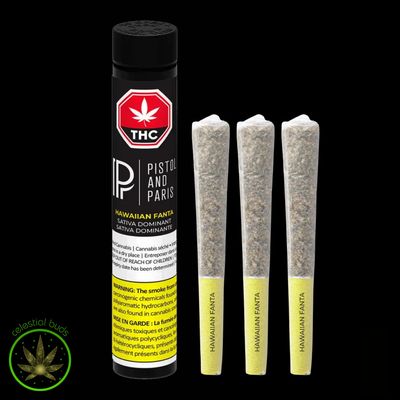 Hawaiian Fanta, Pistol and Paris (3x0.5g) Pre-Rolls