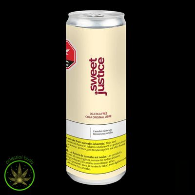 OG Cola FREE 10mg THC, Sweet Justice (355mL) Soda