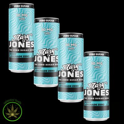 Zero Berry Lemonade, M*ry Jones (4x355ml) Soda