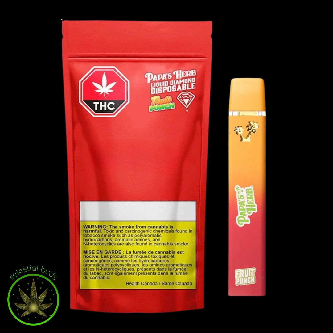 Fruit Punch Liquid Diamond, Papa's Herb (0.95g) DVP