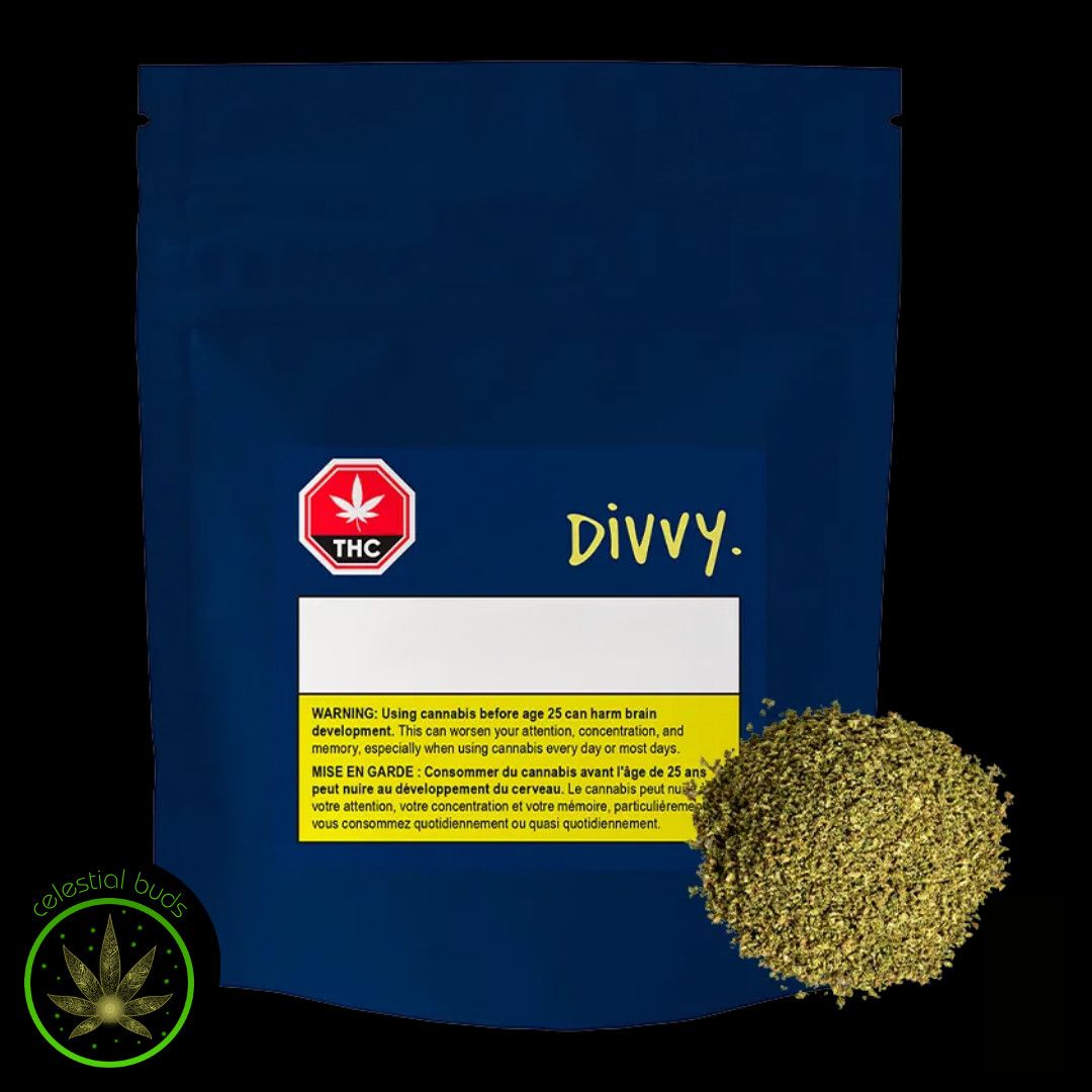 Sour Kush, Divvy (7g) Milled Flower