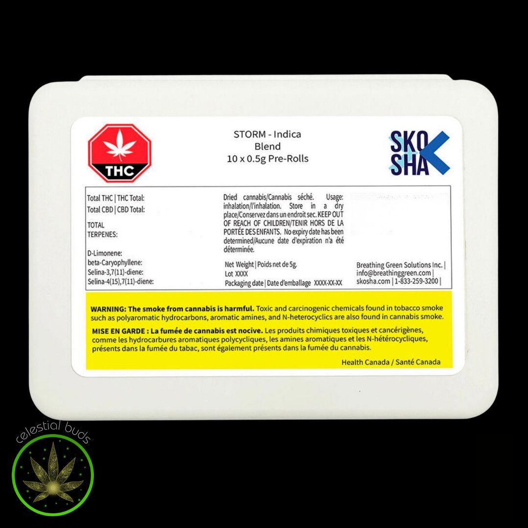 Storm, SKOSHA (10x0.5g) Pre-Rolls