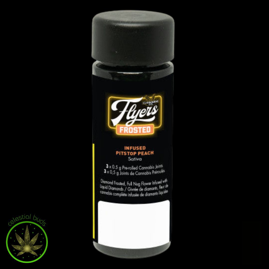 Pitstop Peach, Claybourne (3x0.5g) Infused Pre-Rolls