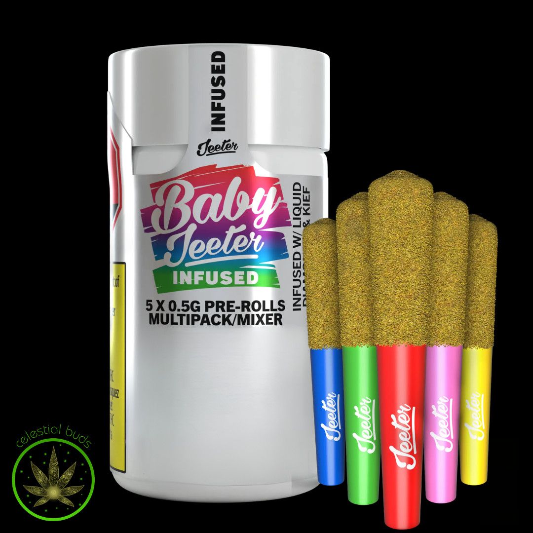 Multi-Pack, Jeeter (5x0.5g) Infused Pre-Rolls