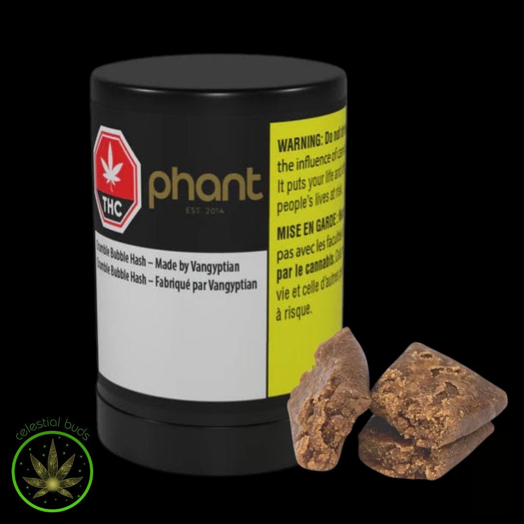 Crumble Bubble Hash By Vangyptian, Phant (2g) Bubble Hash