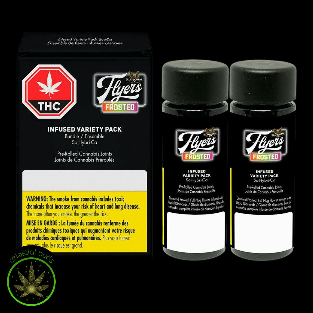 Variety Pack, Claybourne (10x0.5g) Infused Pre-Rolls
