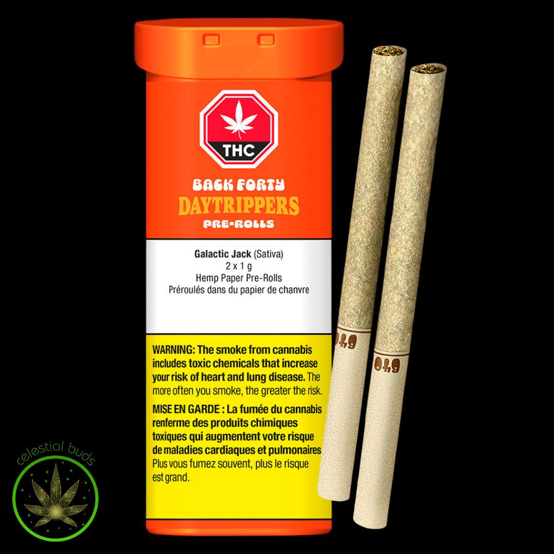 Daytrippers Galactic Jack, Back Forty (2x1g) Pre-Rolls