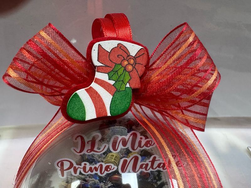 Pallina di Natale con foto