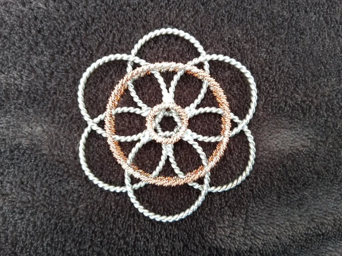Seed Of Life Pendant  (Unity: Sacred Cubit, Lost Cubit, Empowerment Cubit)