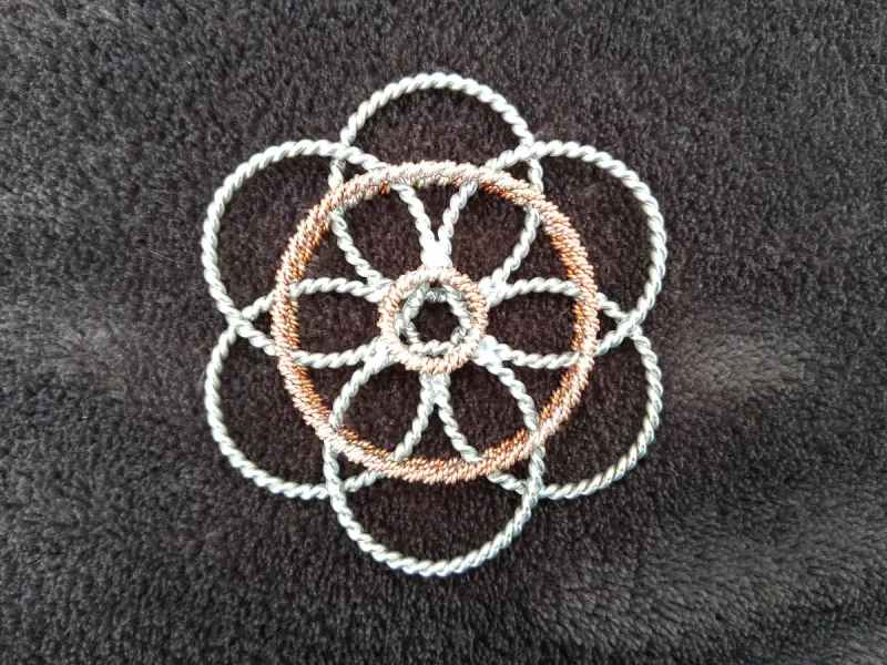 Seed Of Life Pendant  (Unity: Sacred Cubit, Lost Cubit, Empowerment Cubit)