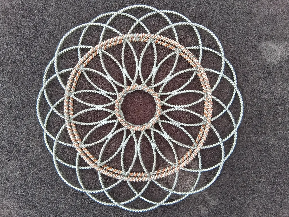Flower Of Life Pendant Big New Earth  (Unity: Sacred Cubit, Lost Cubit, Empowerment Cubit)