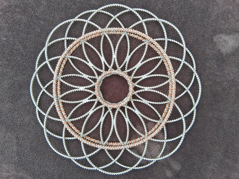 Flower Of Life Pendant Big New Earth  (Unity: Sacred Cubit, Lost Cubit, Empowerment Cubit)