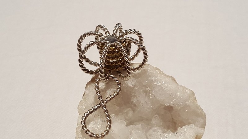 New earth Sacred Cubit pendant Harmonizer with infinite