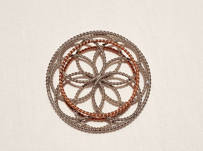 Seed Of Life Pendant New Earth  (Unity: Sacred Cubit, Lost Cubit, Empowerment Cubit)