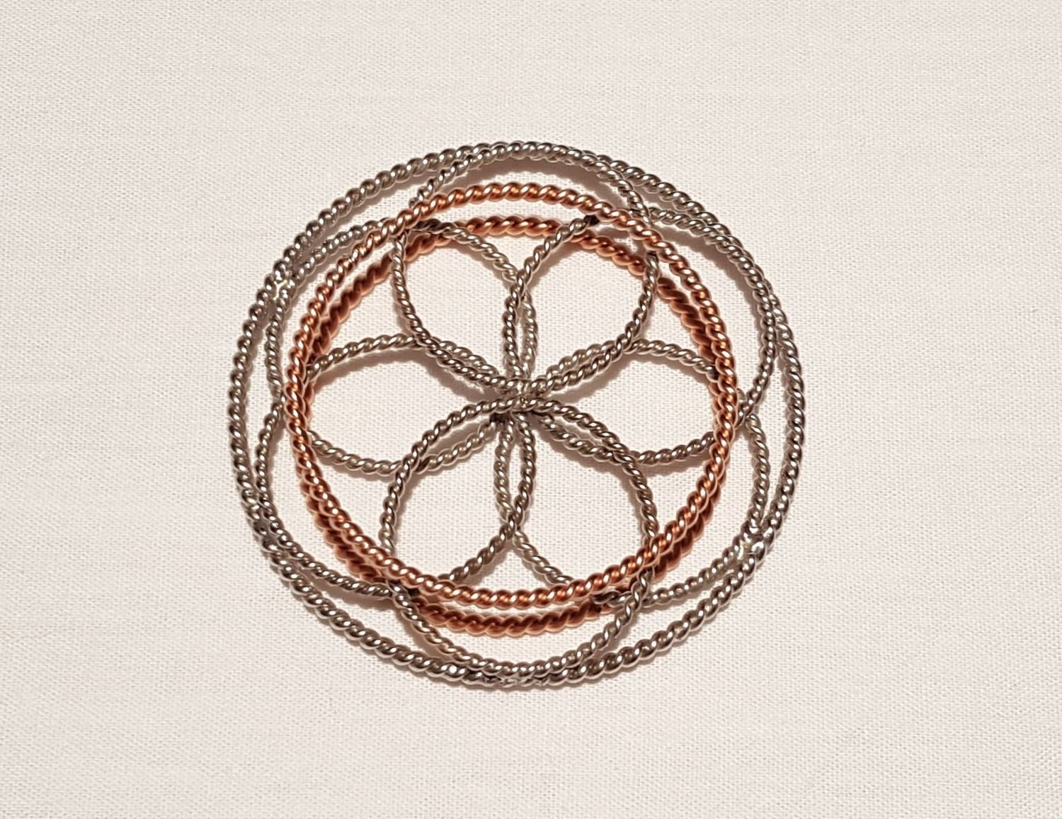 Seed Of Life Pendant  (Unity: Sacred Cubit, Lost Cubit, Empowerment Cubit)
