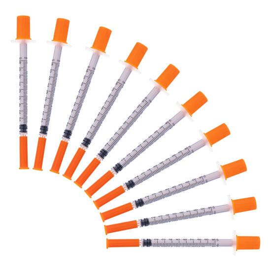 💉(20) Pack | U100 Syringe 30G x 5/16&quot; 8mm | 1mL/cc