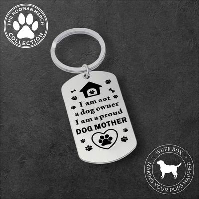 Engraved Stainless Steel Keychain 