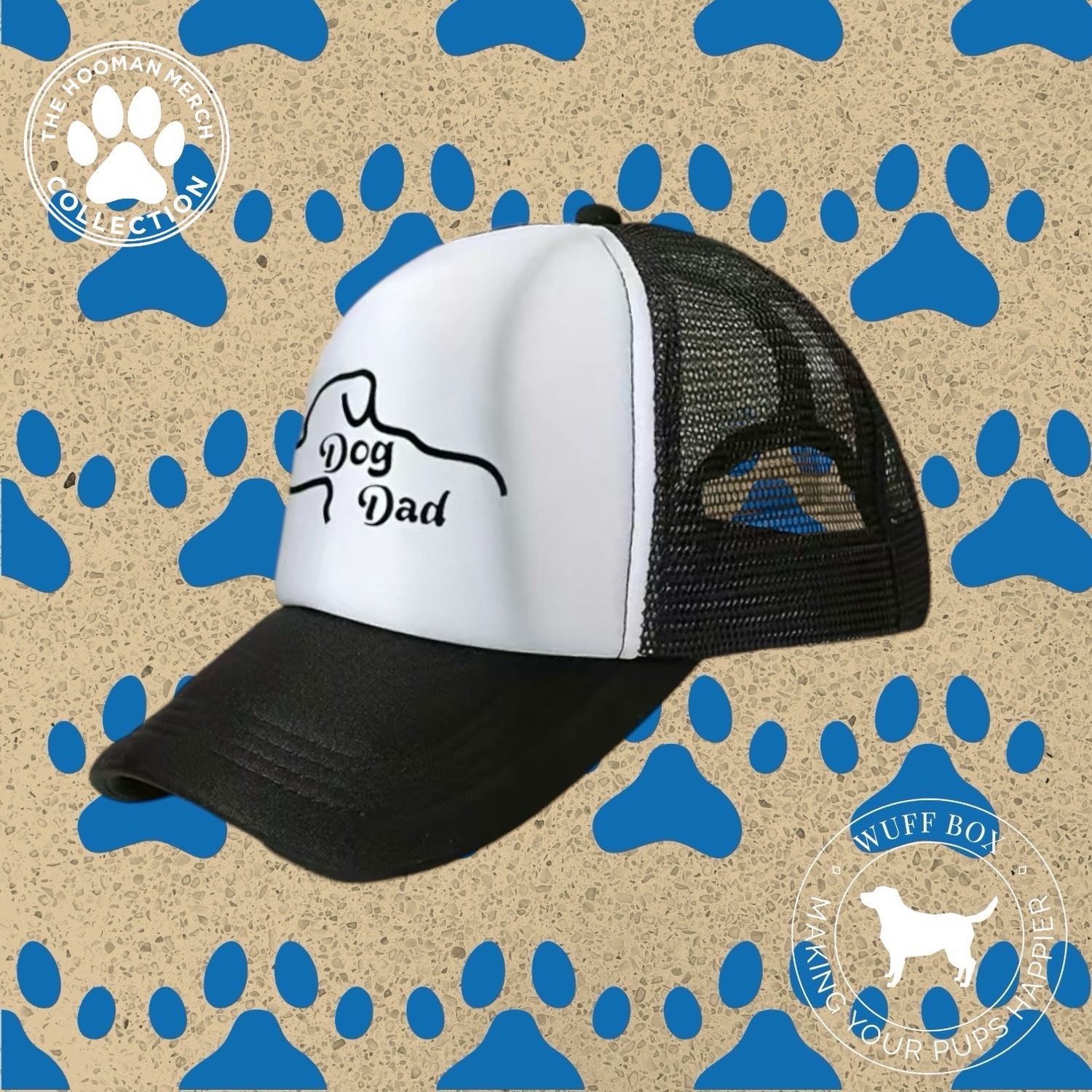 “Dog Dad” Mesh Baseball Cap