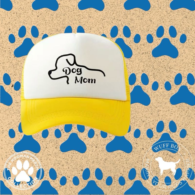 “Dog Mom” Mesh Baseball Cap 