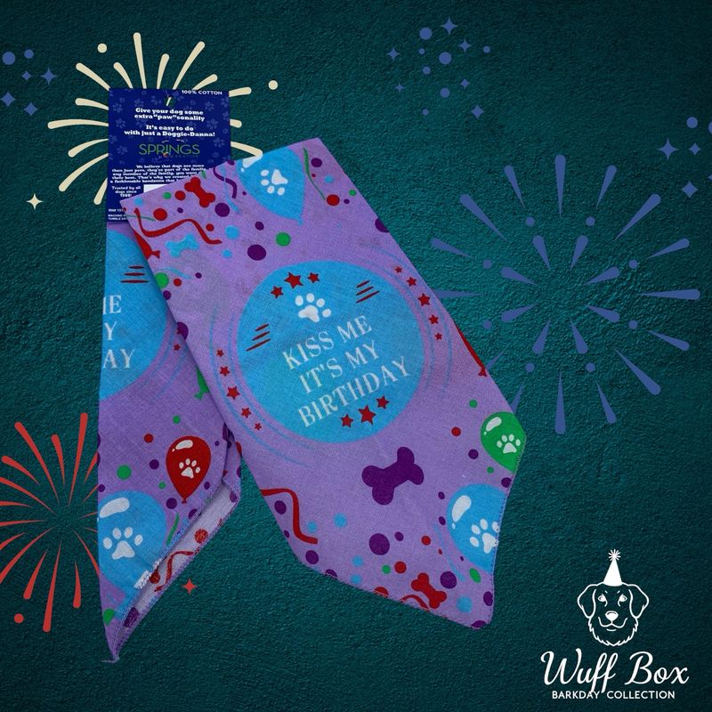 BarkDay Theme Bandana