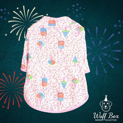 Ice Cream Print BarkDay Tee