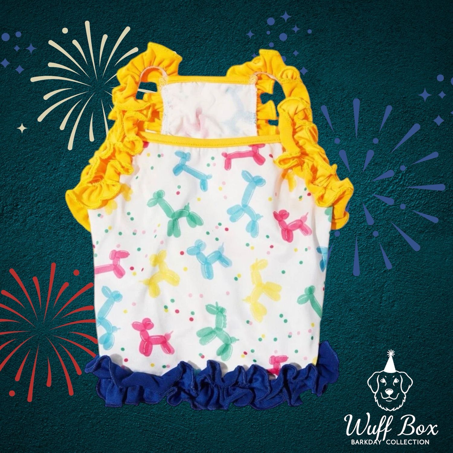 Ruffle BarkDay Theme Tank