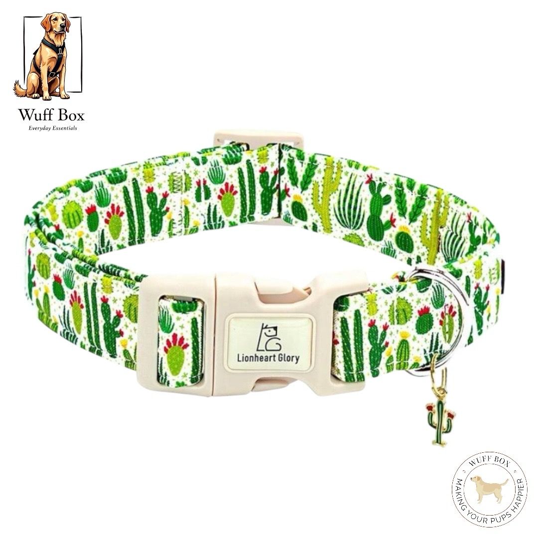 Lionheart Glory Cactus Print Collar 