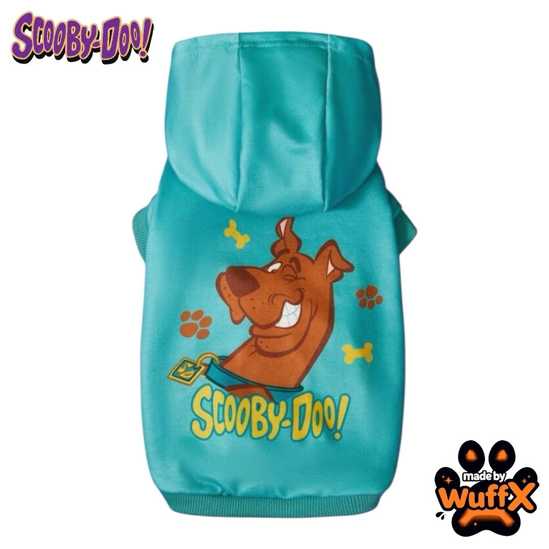 Wuff X Cartoon Network - Scooby Doo Teal Hoodie