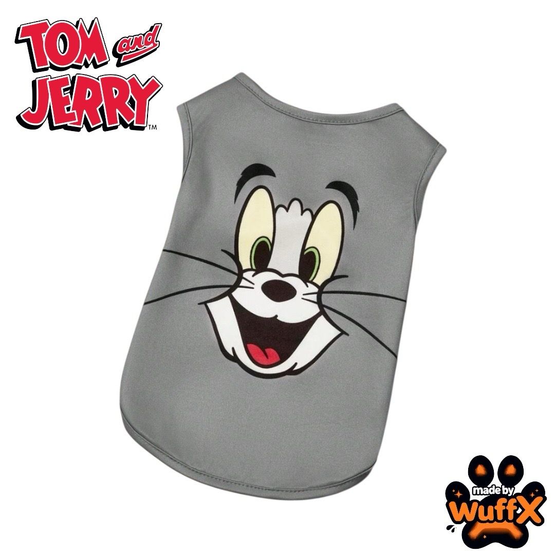 Wuff X Cartoon Network - Tom &amp; Jerry Gray Tank 