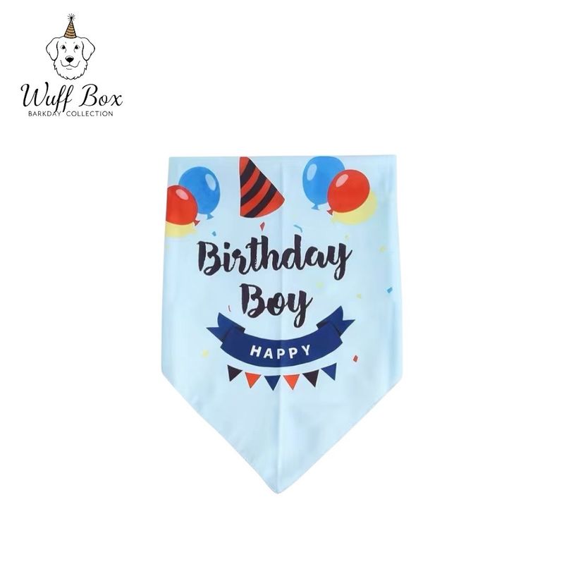Birthday Boy Soft Cotton Bandana