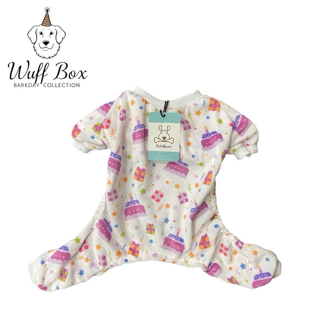 Cutebone BarkDay Print Onesie 