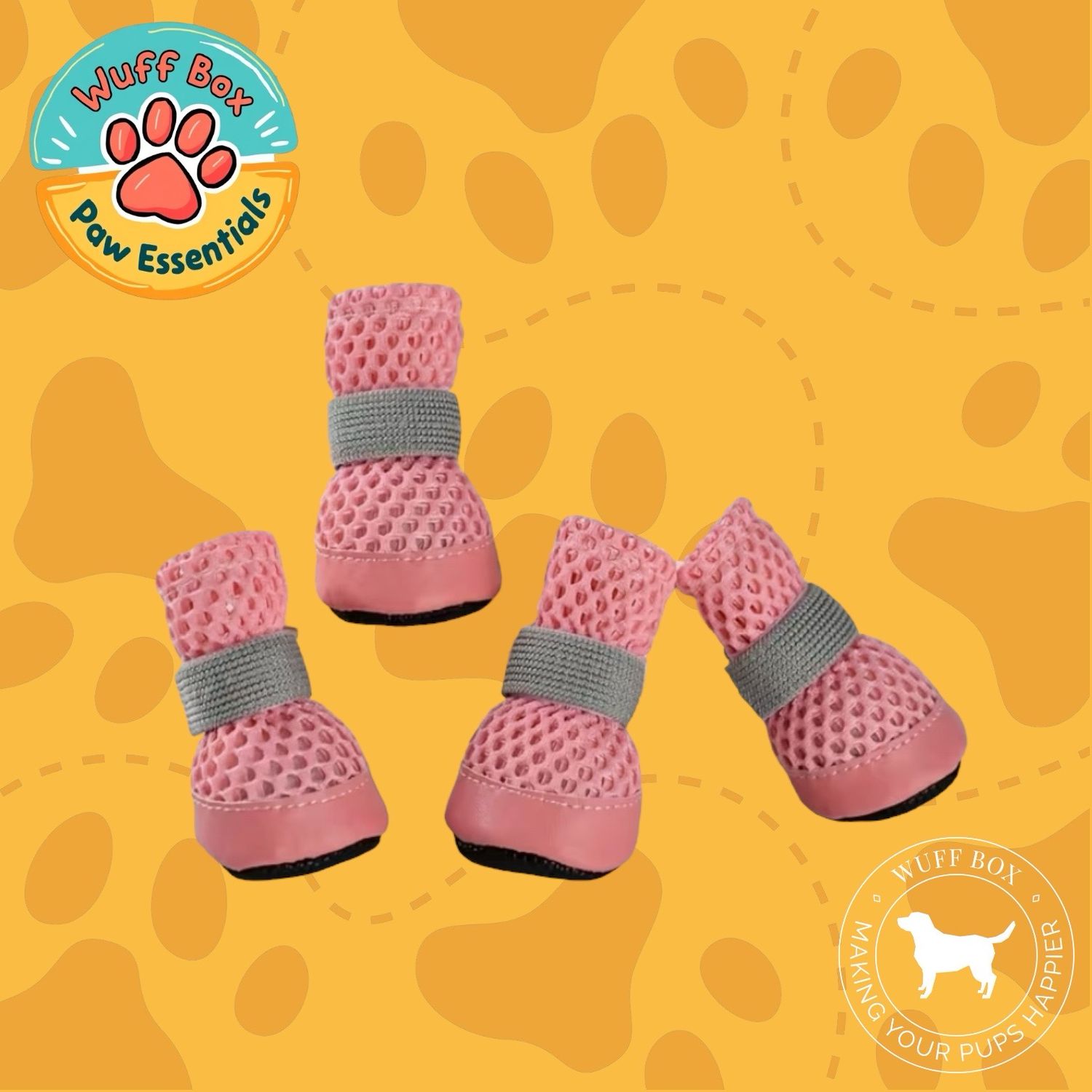 Sand Pink - Breathable Mesh Booties