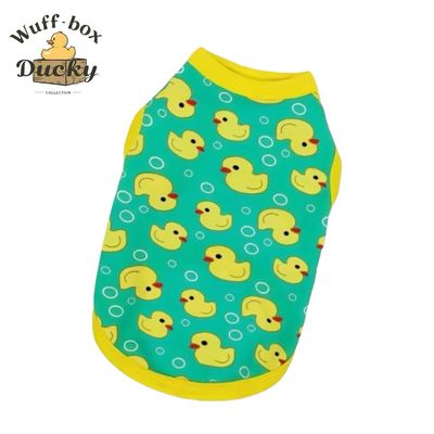 The Ducky Collection - Green Sleeveless Tank 