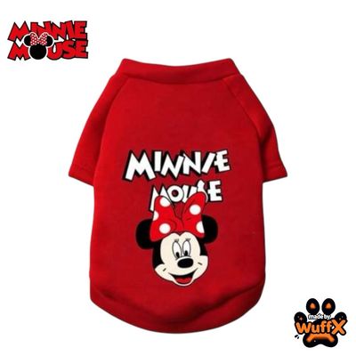 DISNEY - Minnie Mouse - Red Sweater Tee