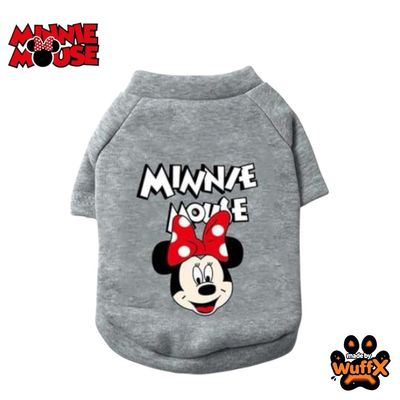 DISNEY - Minnie Mouse - Grey Sweater Tee