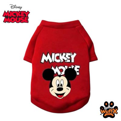 DISNEY - Mickey Mouse Sweater Red Tee