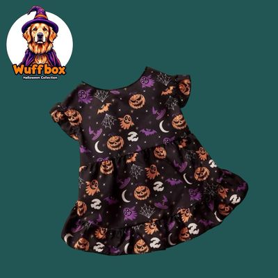 Halloween Theme Cotton Dress 