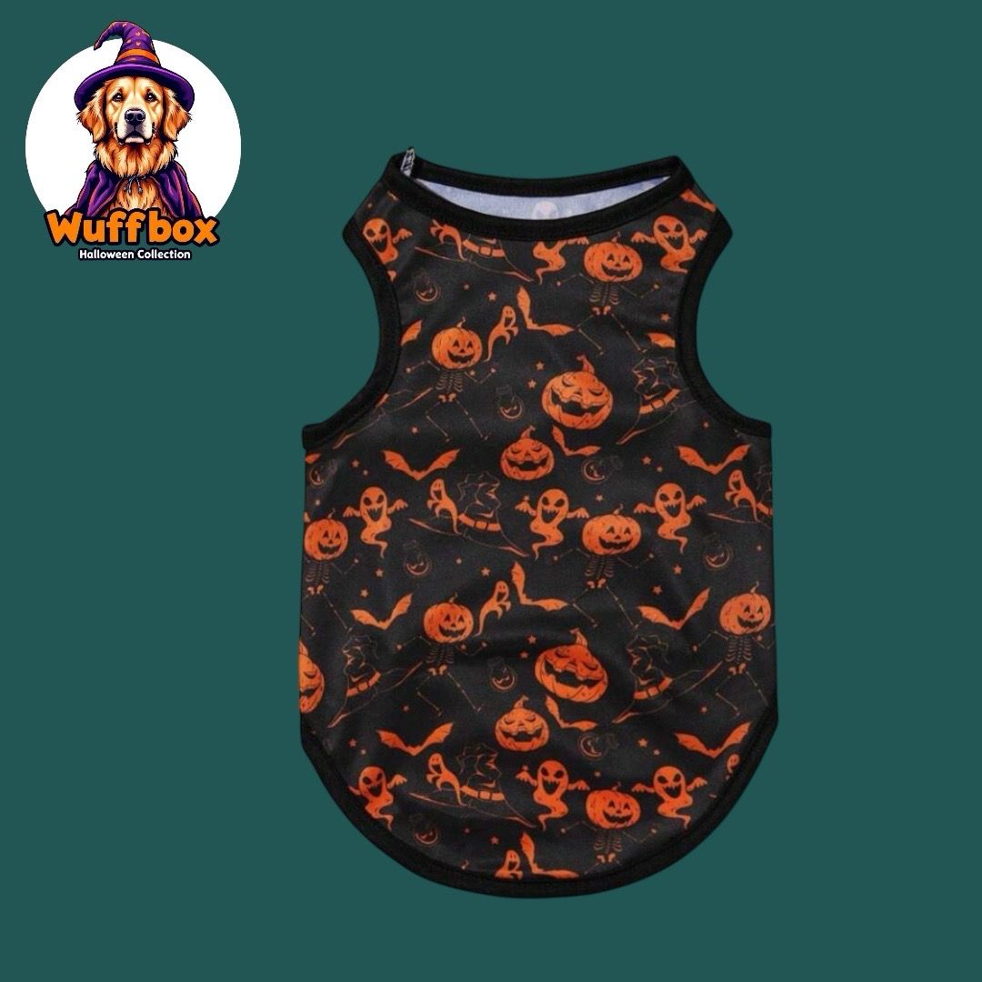 Halloween Print Breathable Tank 