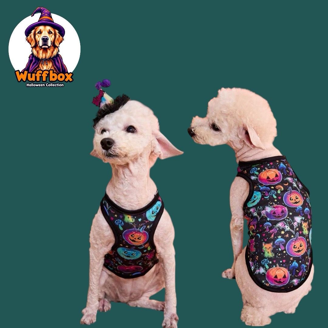 Multicolored Halloween Breathable Tank