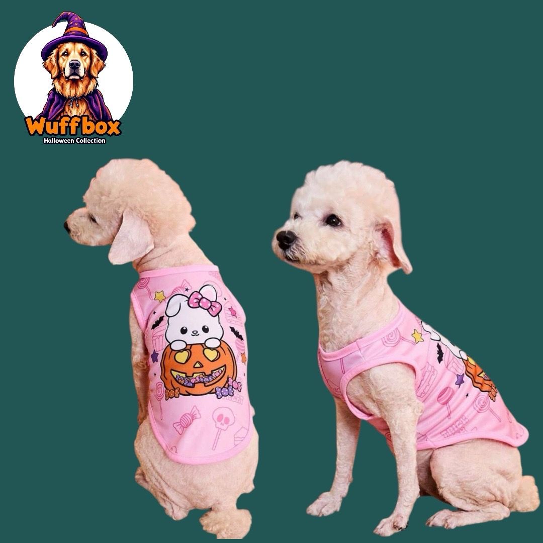 Pumpkin + Bunny Halloween Tank 