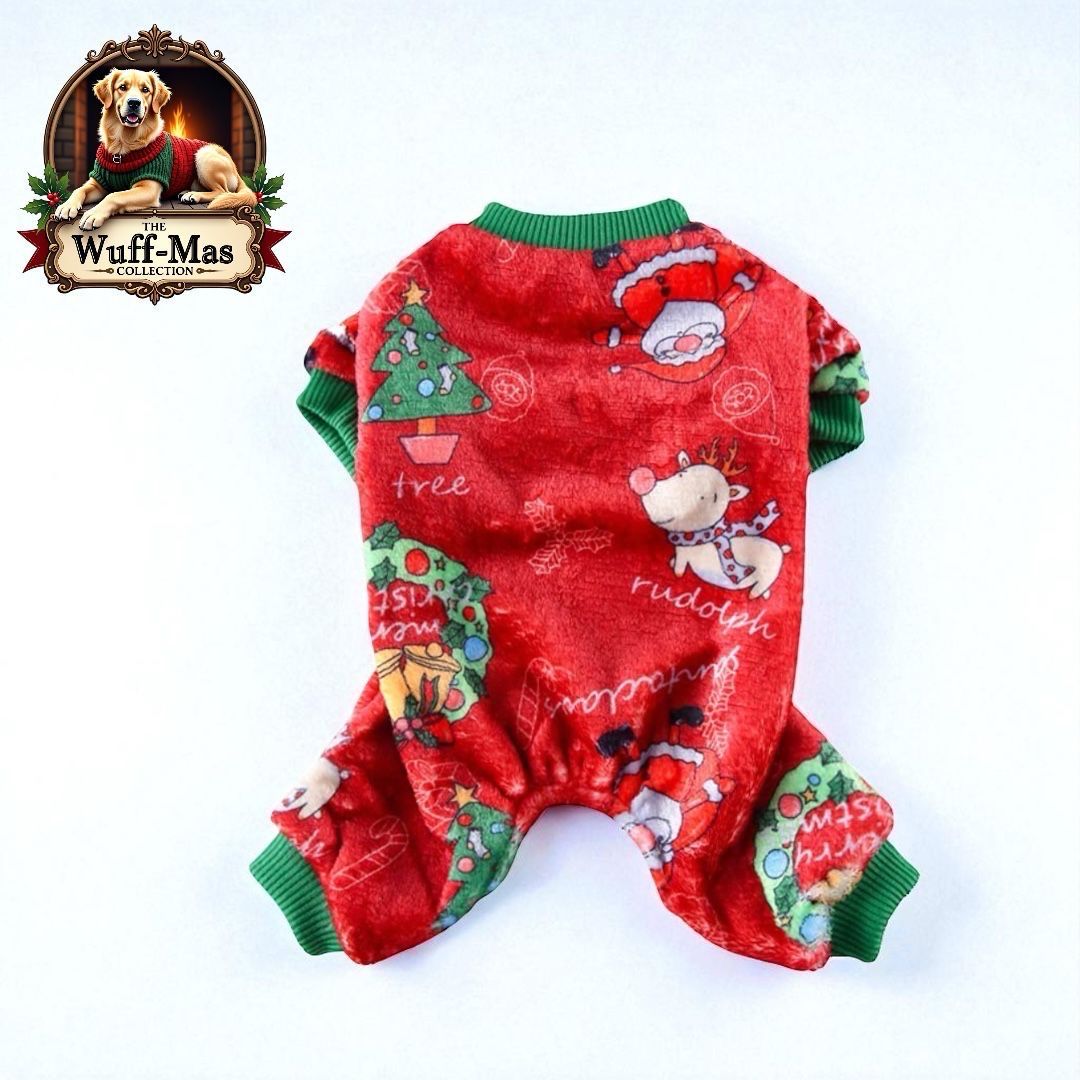 Velvet Christmas Theme Onesie