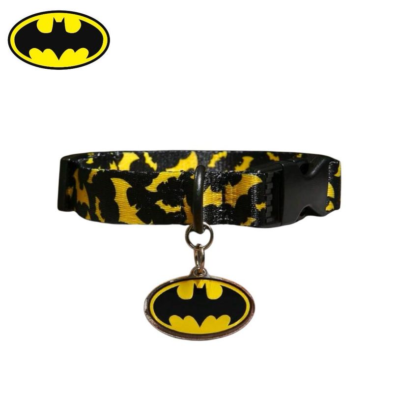 DC Comics - Batman Dog Collar + Charm