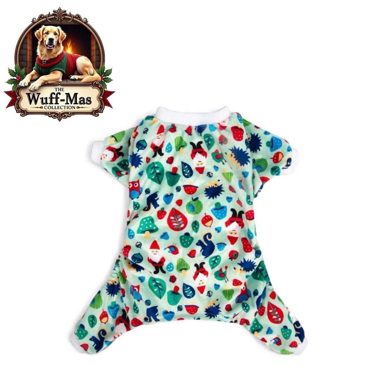 Cutebone “PawLiday Lights” Onesie