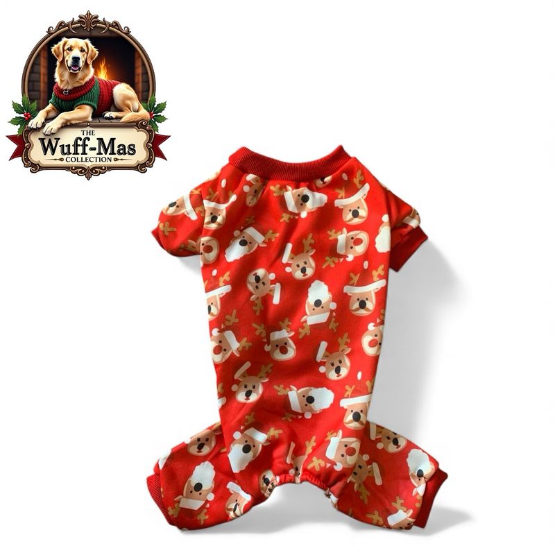 Fitwarm Reindeer Holiday Onesie