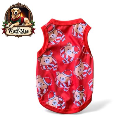 Holiday Bear Print Tank