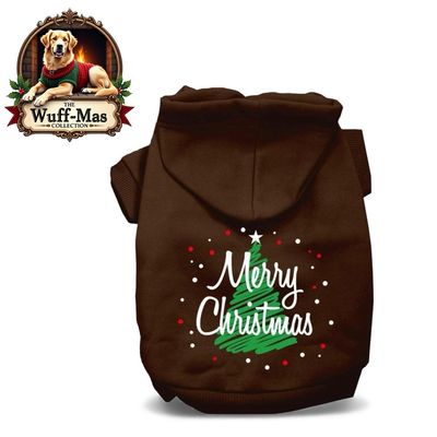 Brown “Merry Christmas” Hoodie